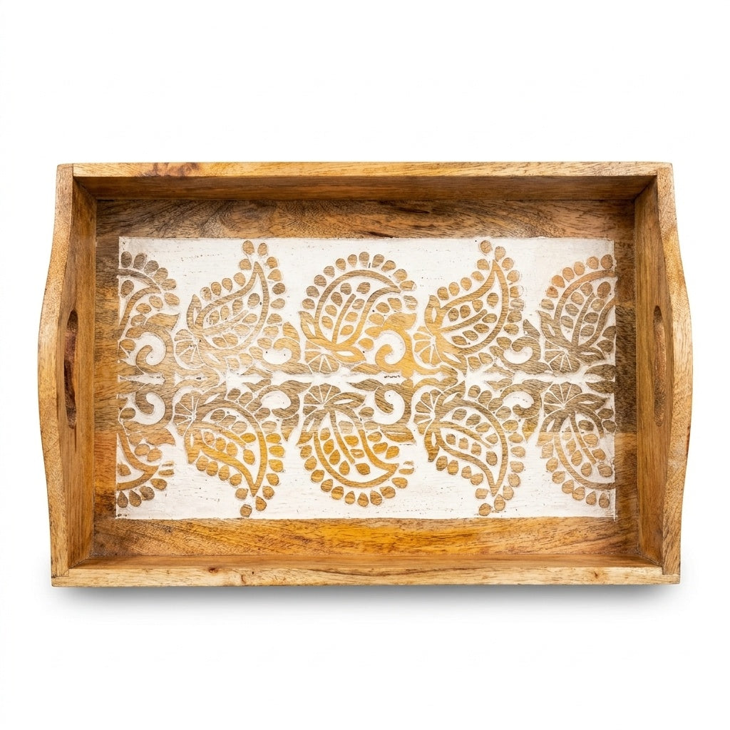 Wooden Serving Tray II