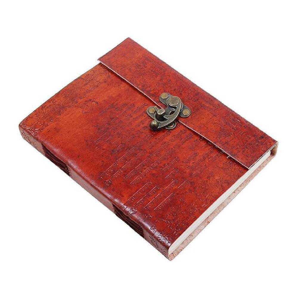 Lockable Leather Personal Diary