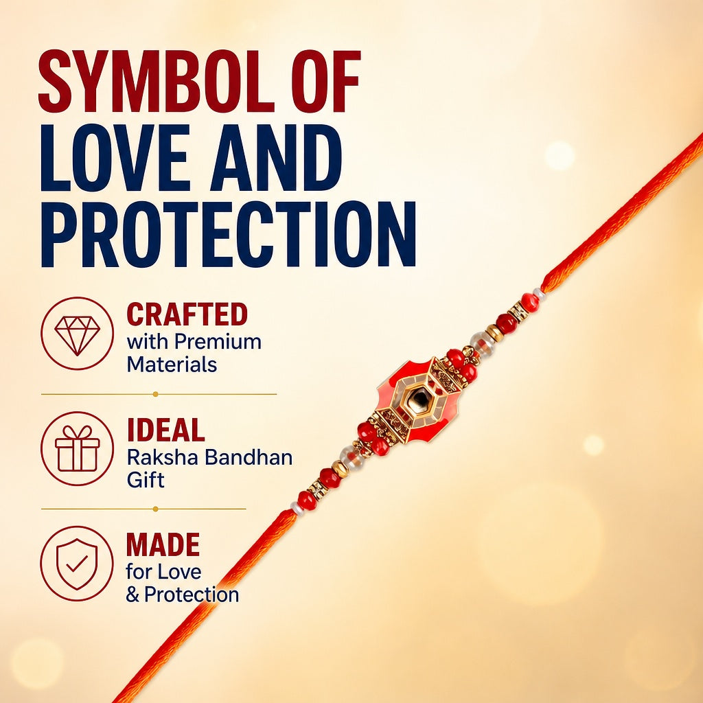 Multicolor Rakhi Bracelet