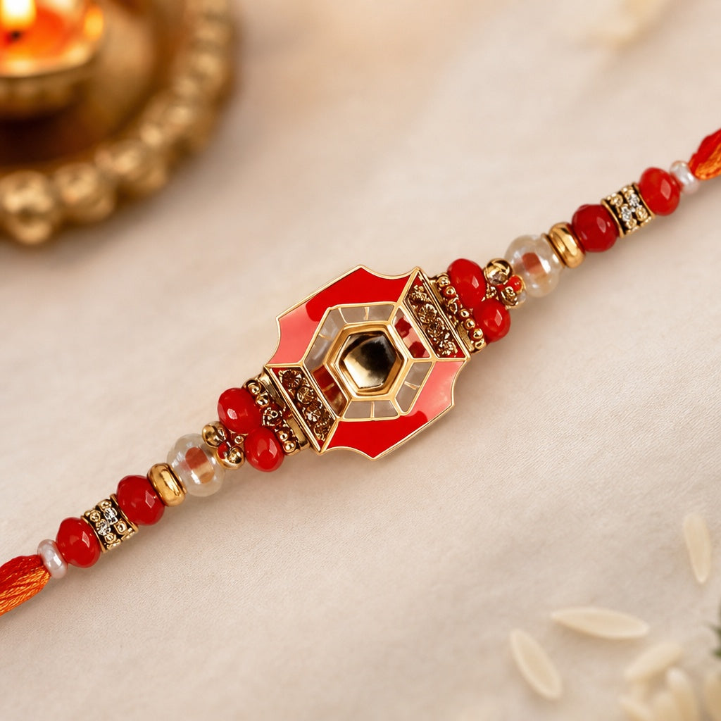 Multicolor Rakhi Bracelet