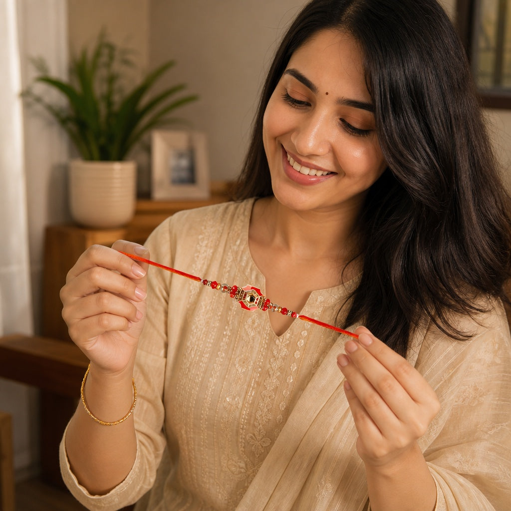 Multicolor Rakhi Bracelet