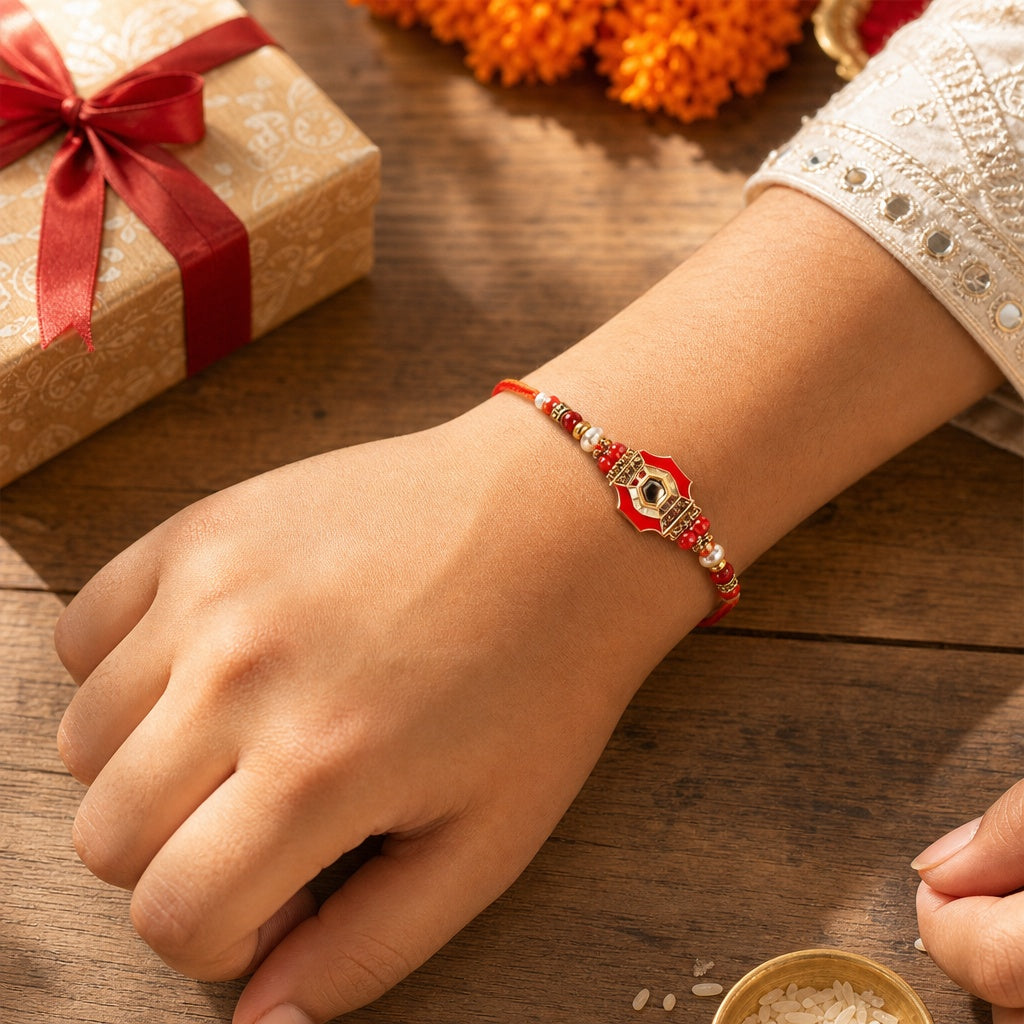 Multicolor Rakhi Bracelet