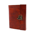 Lockable Leather Personal Diary