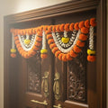 Marigold &amp; Pearl Door Toran