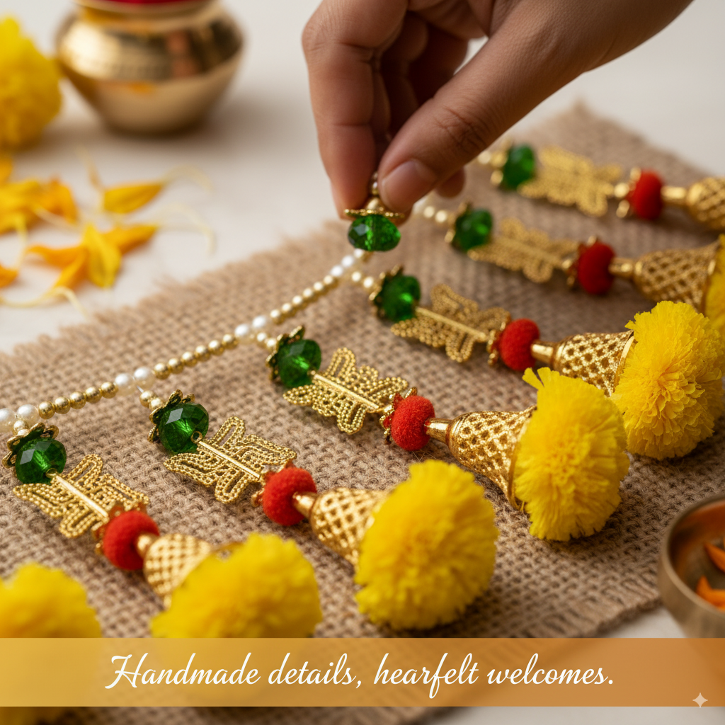 Marigold Garland Toran (Yellow)