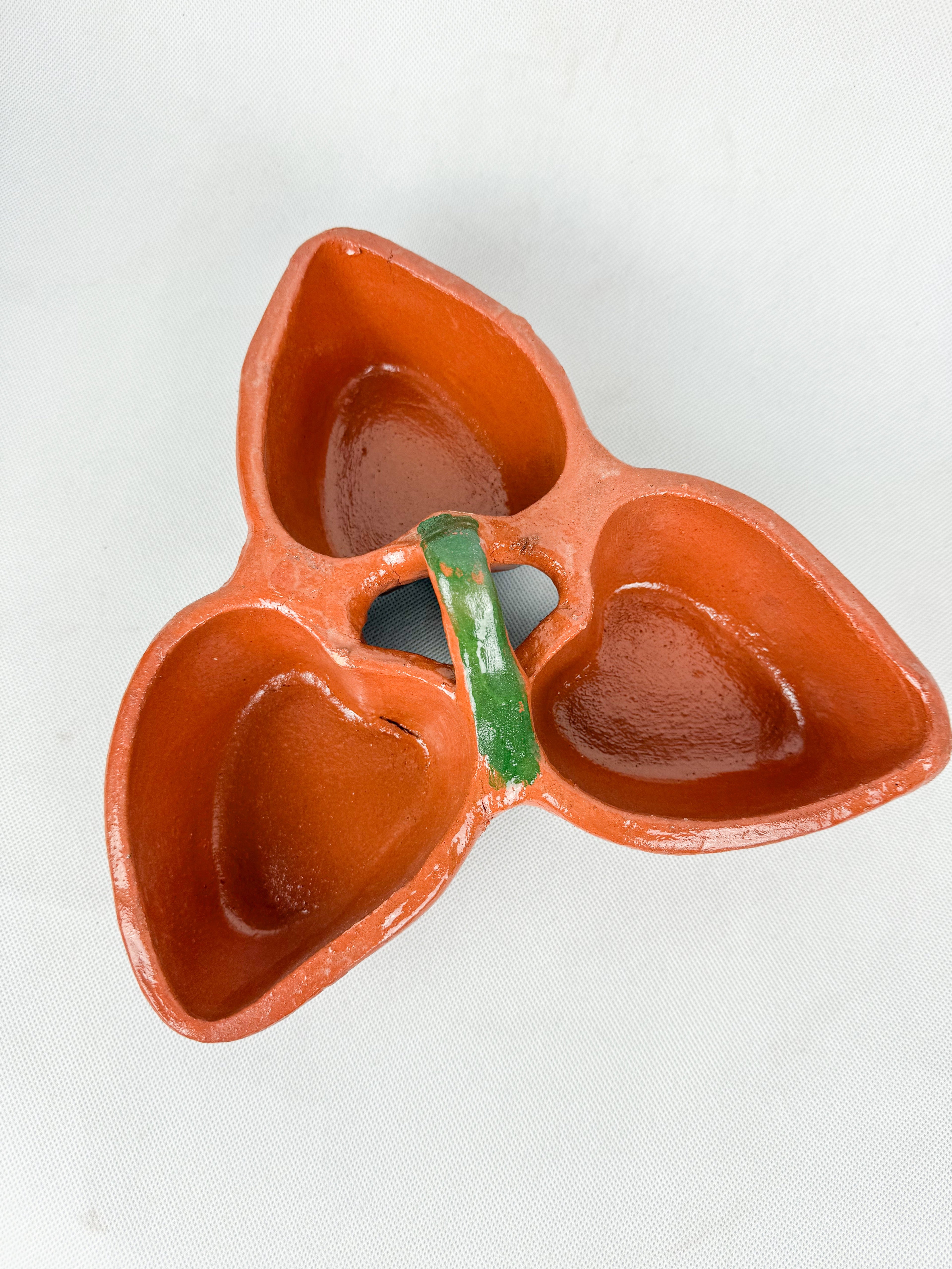 Traditional Clay bowl 3 in 1 - Salsera 3 en 1