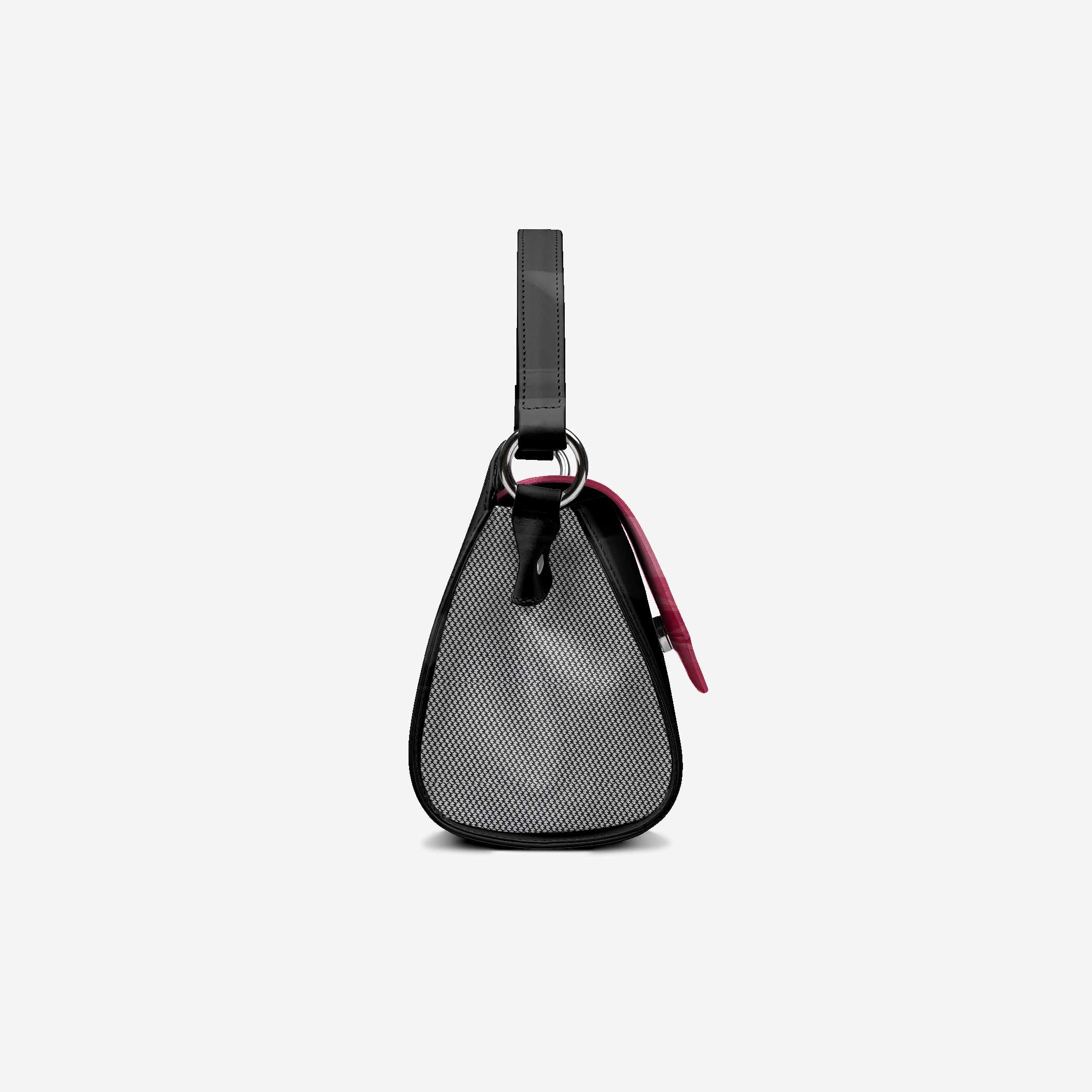Handbag BYMANYC ® New York – Vegan Couture Trunk Mini in Manhattan Black