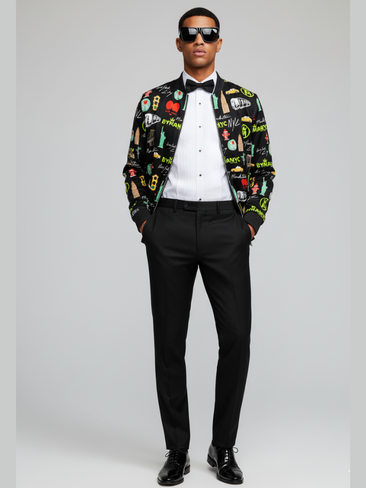 Limited Edition Jacket Manhattan Mosaic Nocturne – BYMANYC ® New York