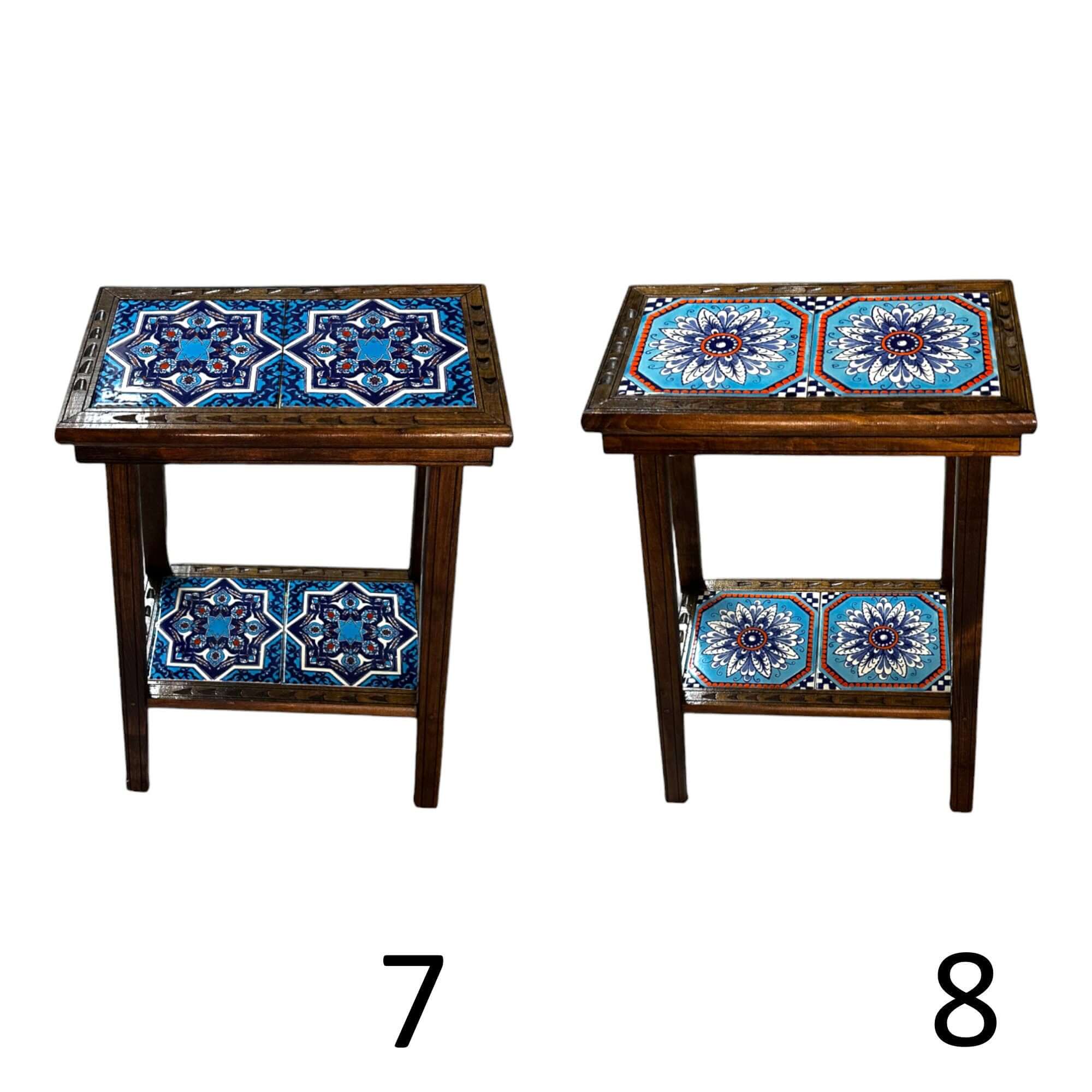 Talavera Tile End Table