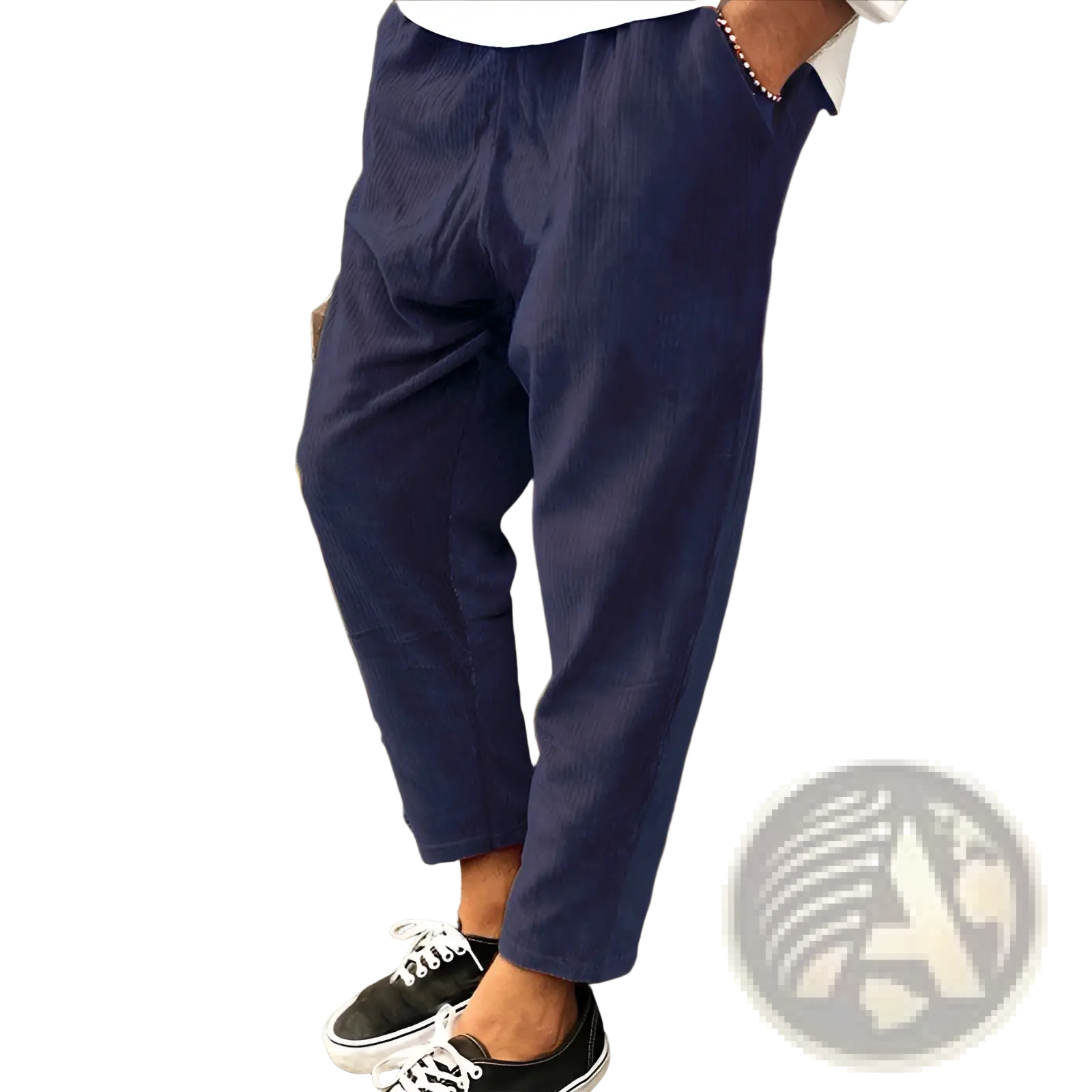 Men's Relaxed Fit Corduroy Jogger Trousers