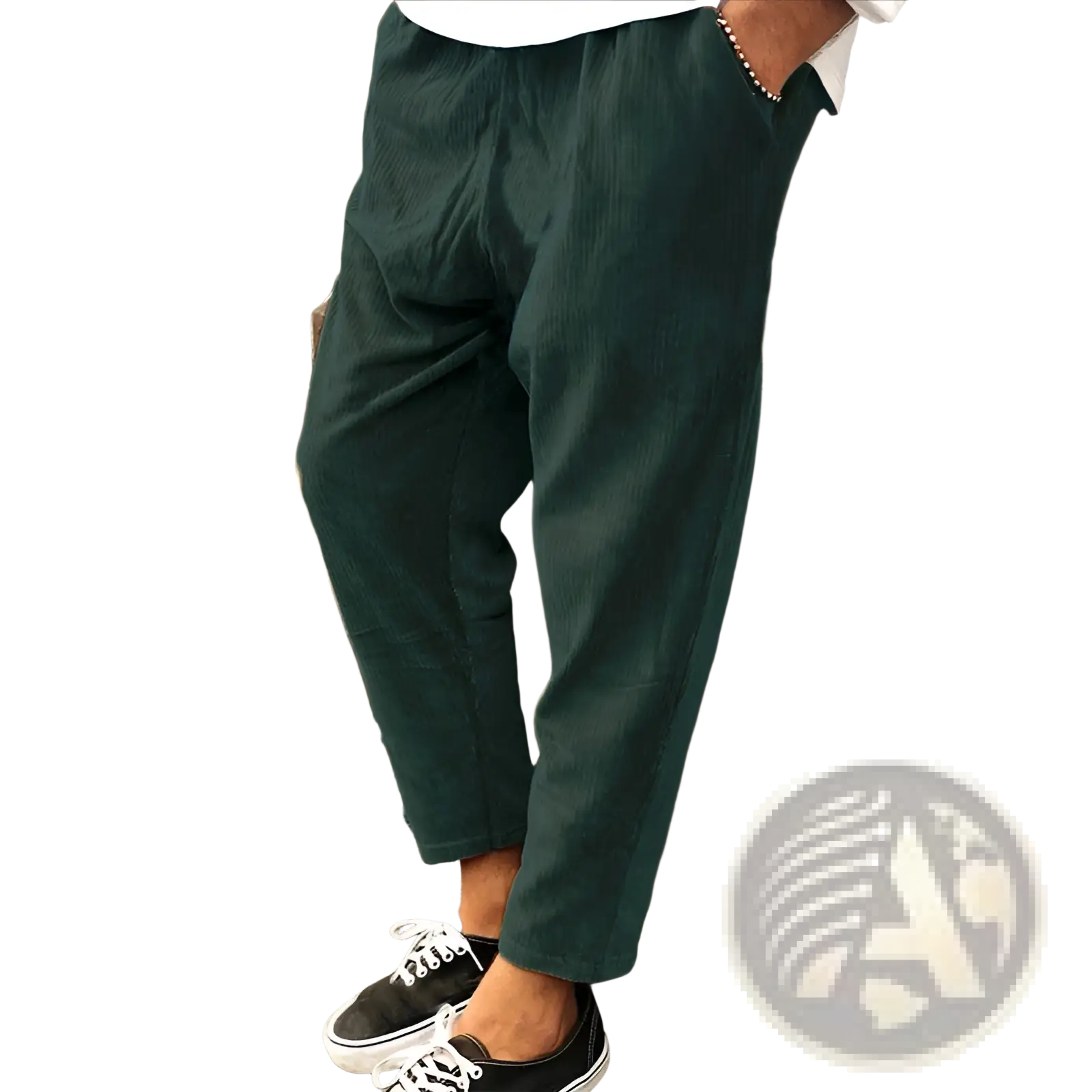 Men's Relaxed Fit Corduroy Jogger Trousers