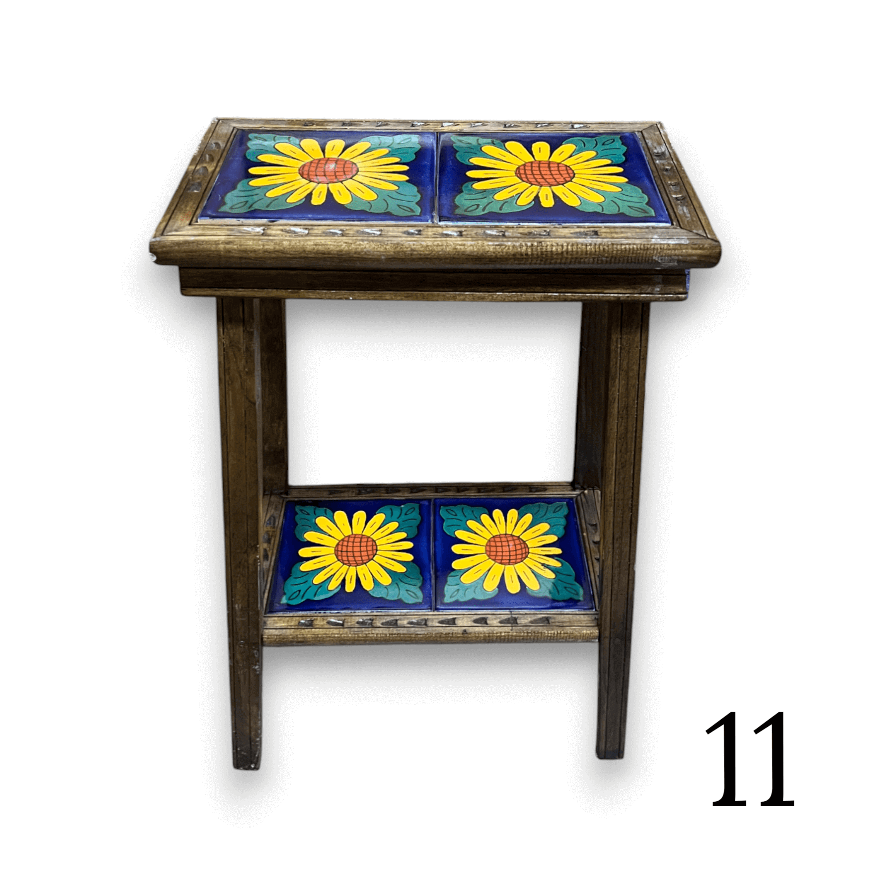 Talavera Tile End Table